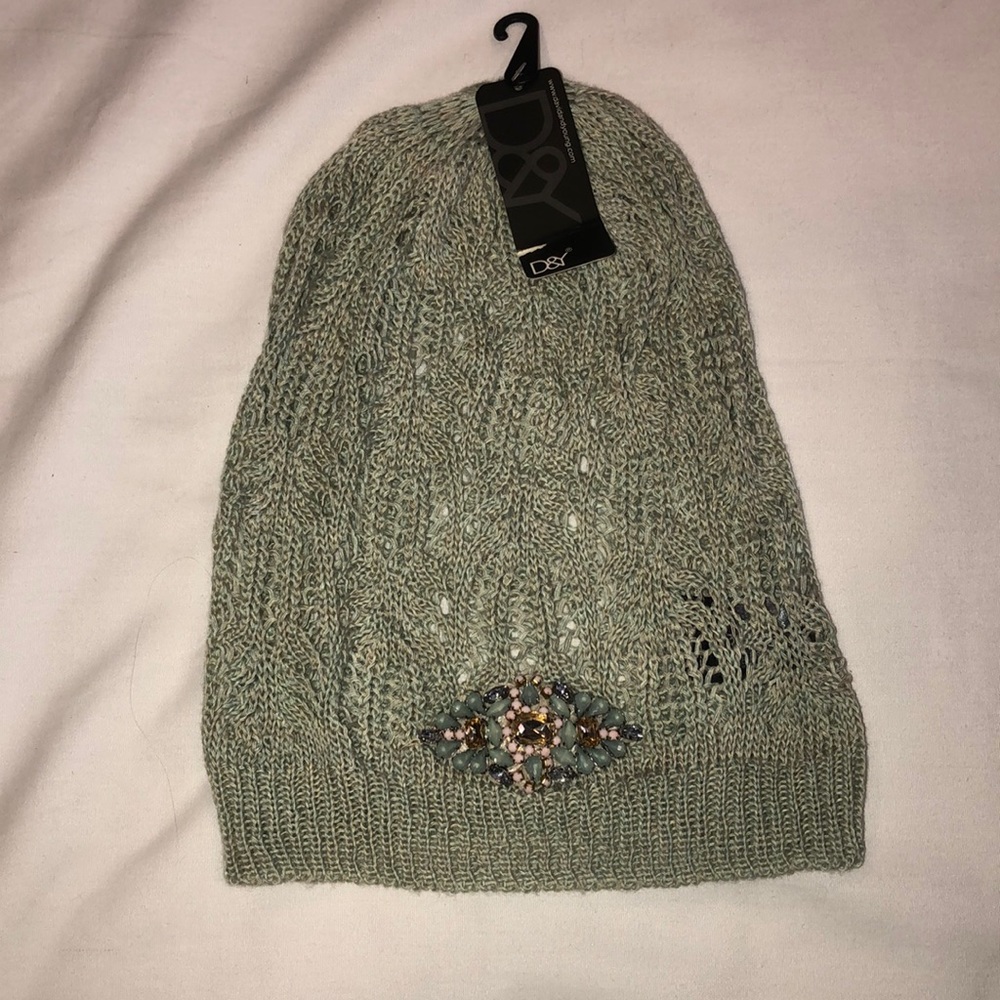 David & Young (D&Y) Embellished Beanie